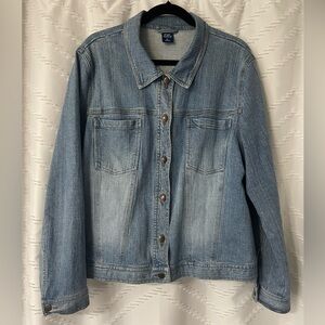 Light Wash, Cotton, Vintage Jean Jacket